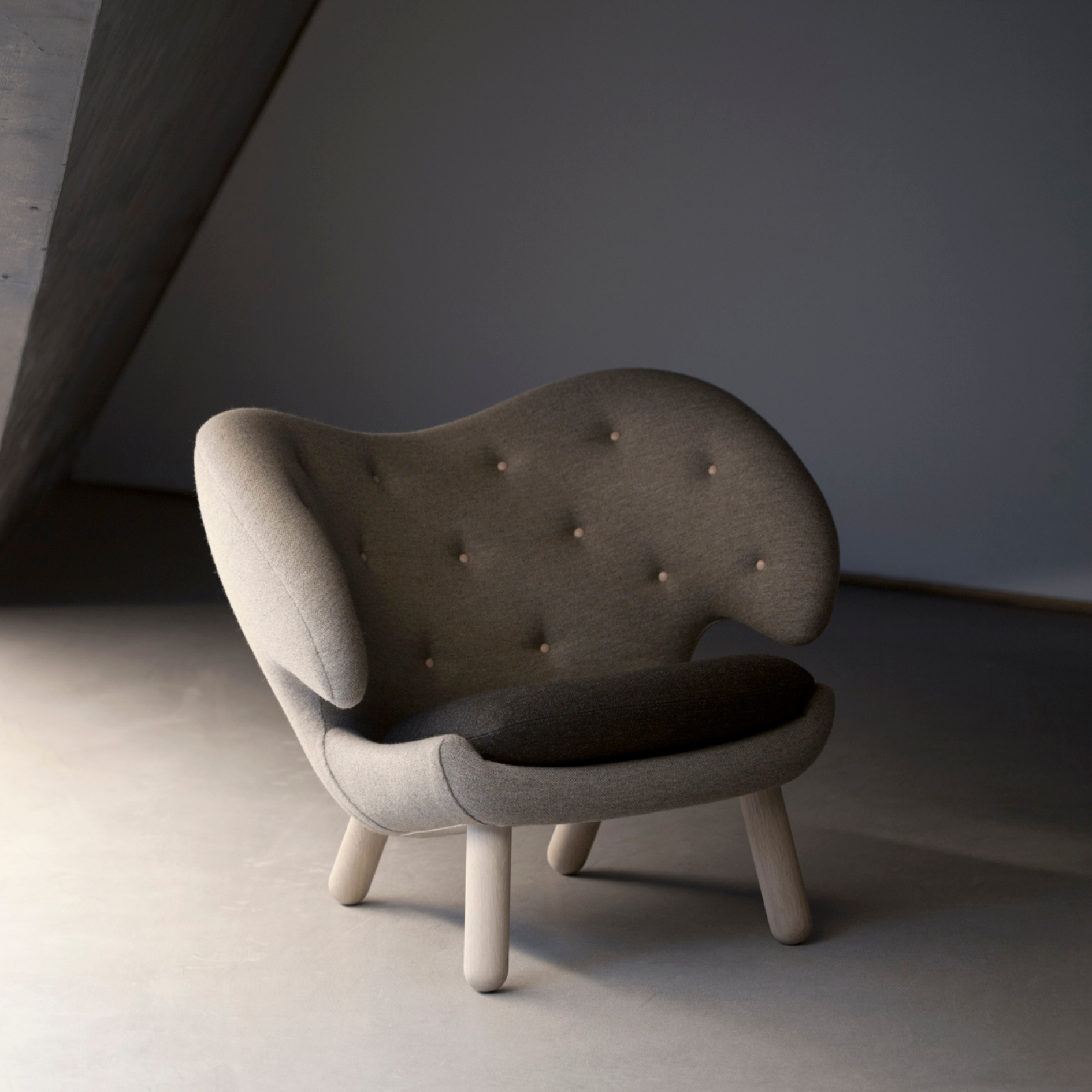 The Pelican Chair w/ Buttons